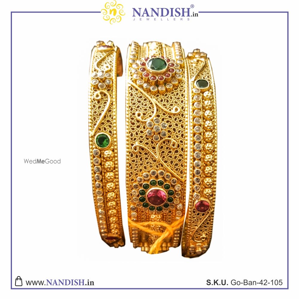 Photo From Bridal Bangles Set - By Nandish Jewellers