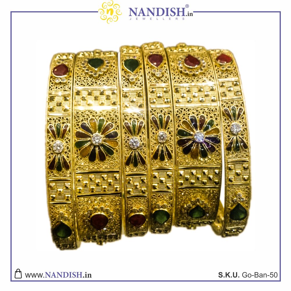 Photo From Bridal Bangles Set - By Nandish Jewellers