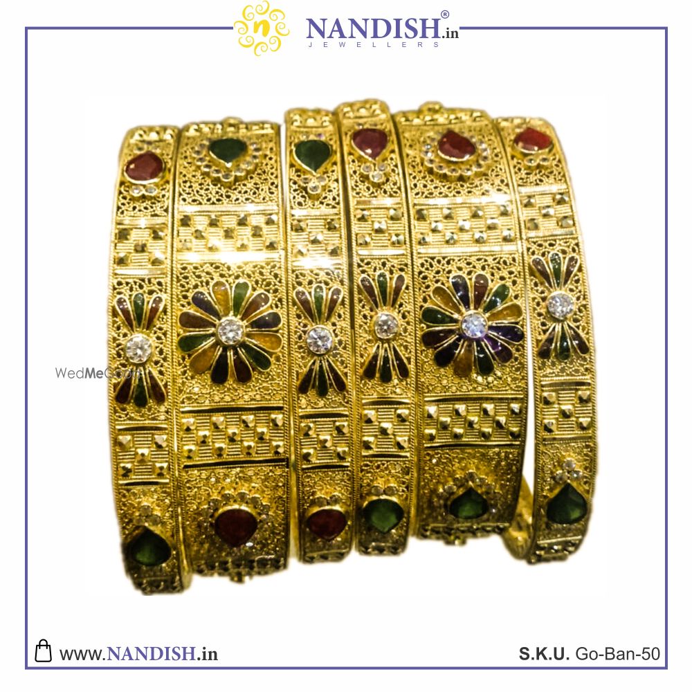 Photo From Bridal Bangles Set - By Nandish Jewellers