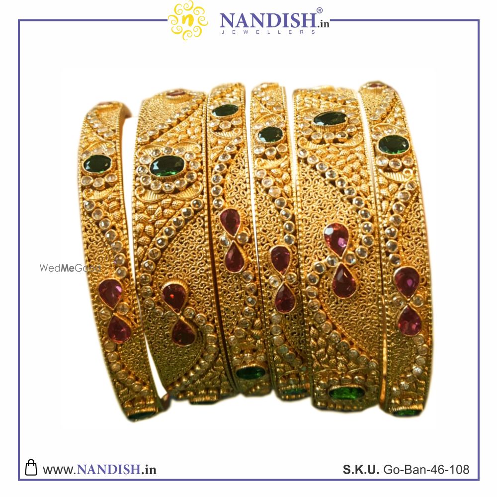 Photo From Bridal Bangles Set - By Nandish Jewellers