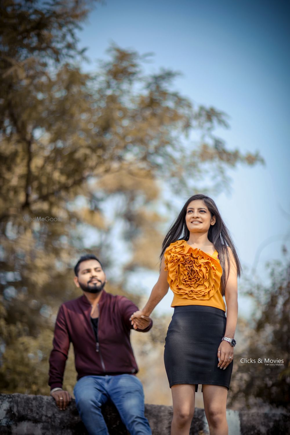 Photo From Pre wedding Shoots - By Vrinda Makeovers