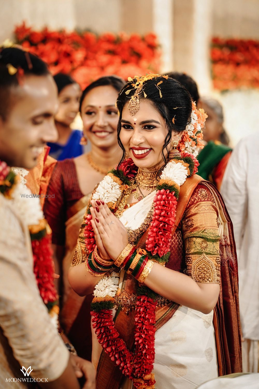 Photo From Vibrant wedding day of Abhirami & Sankar! - By MoonWedLock Wedding Company