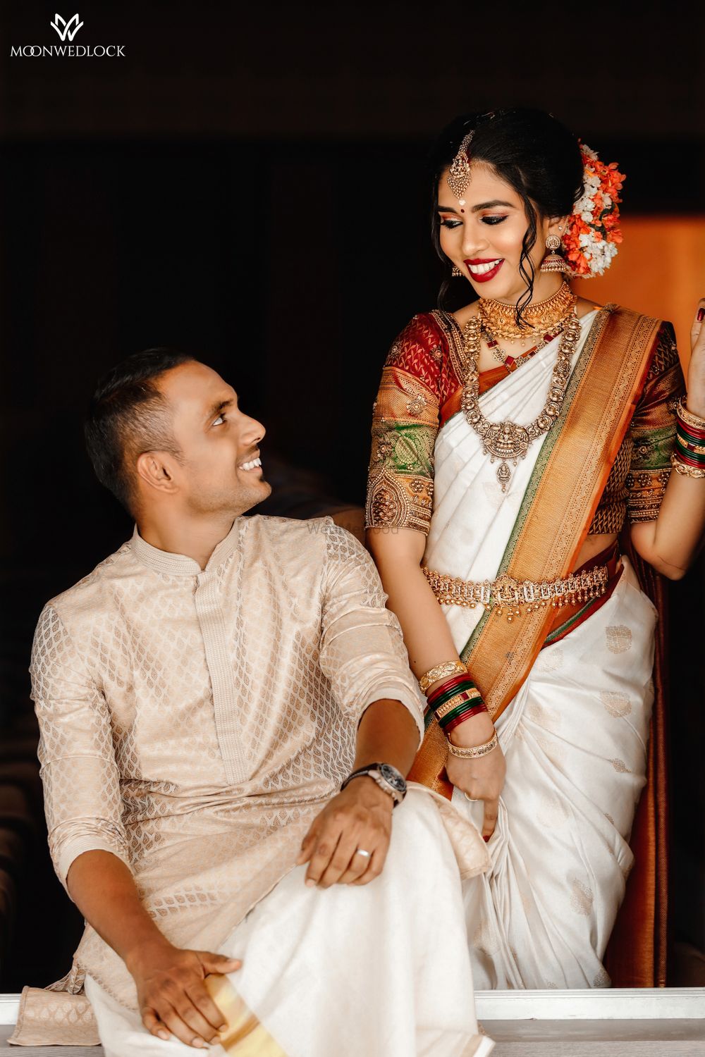 Photo From Vibrant wedding day of Abhirami & Sankar! - By MoonWedLock Wedding Company