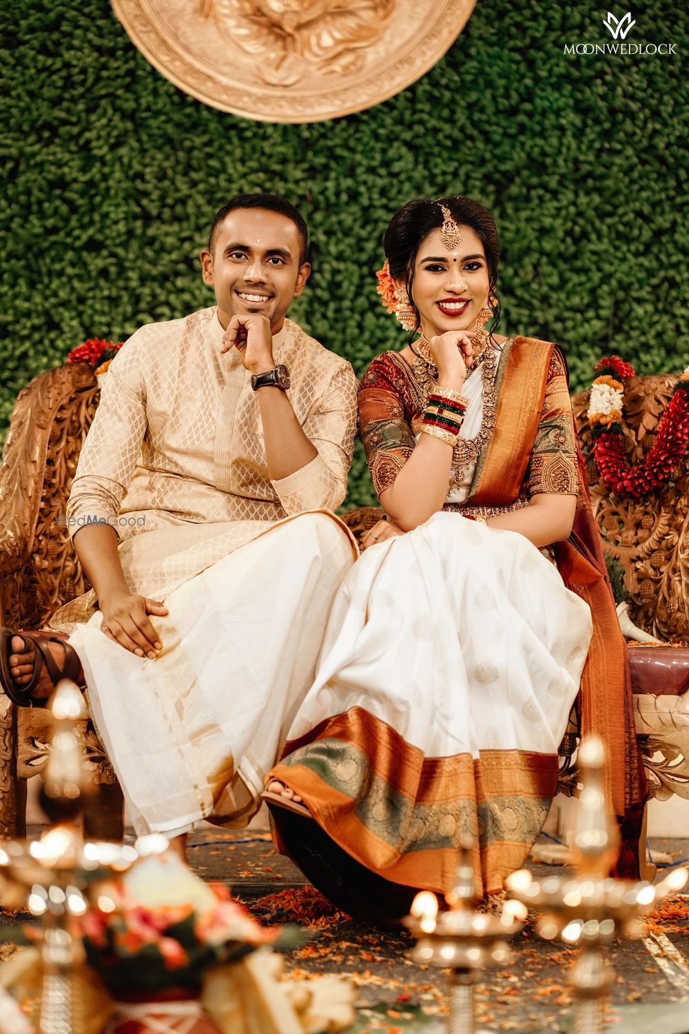 Photo From Vibrant wedding day of Abhirami & Sankar! - By MoonWedLock Wedding Company