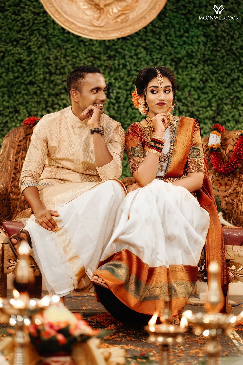 Photo From Vibrant wedding day of Abhirami & Sankar! - By MoonWedLock Wedding Company