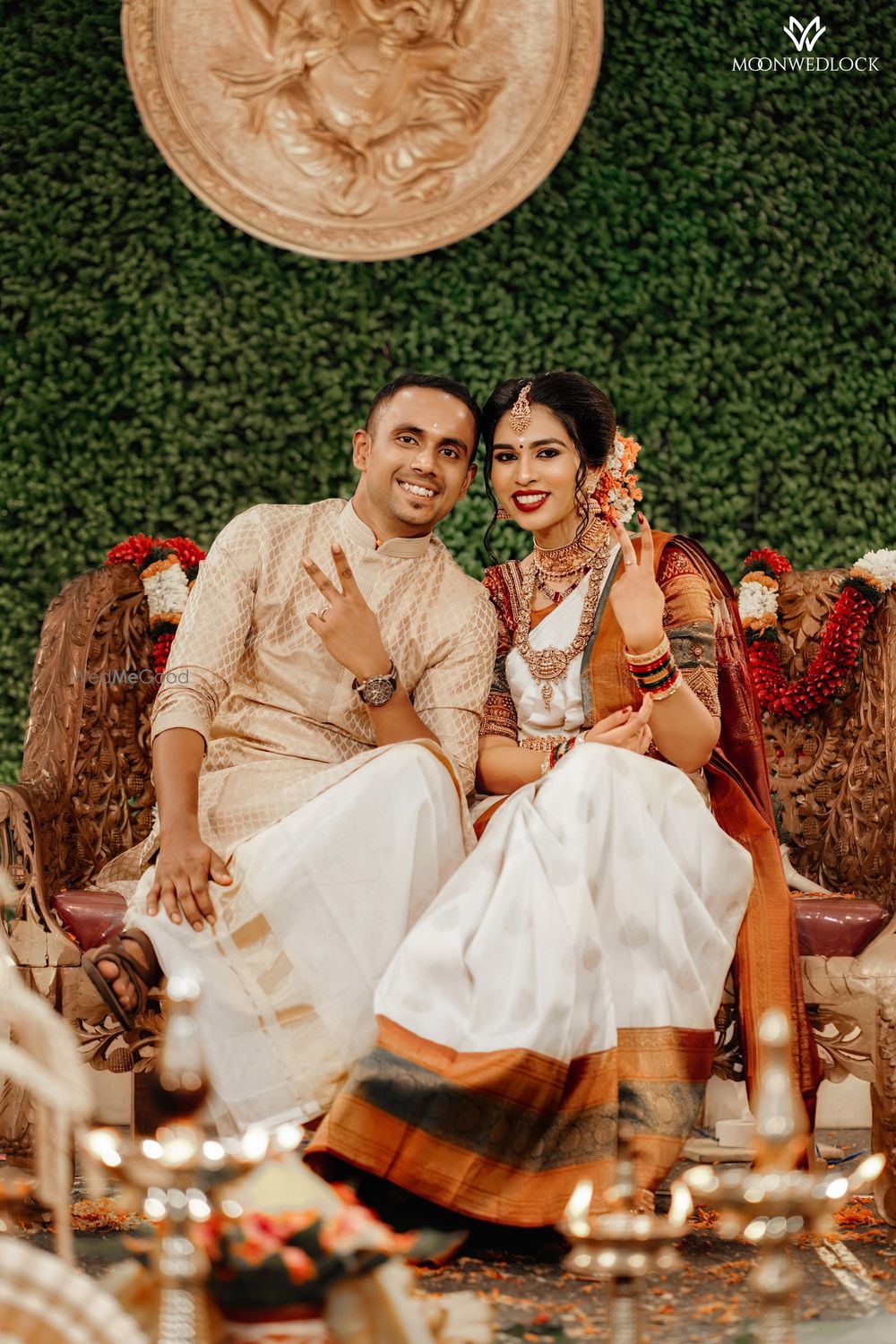 Photo From Vibrant wedding day of Abhirami & Sankar! - By MoonWedLock Wedding Company