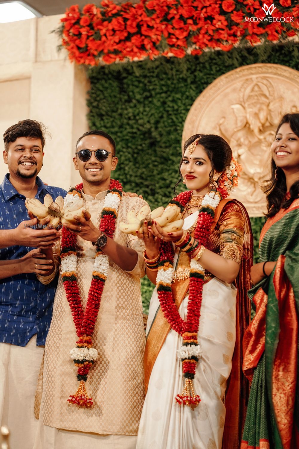 Photo From Vibrant wedding day of Abhirami & Sankar! - By MoonWedLock Wedding Company