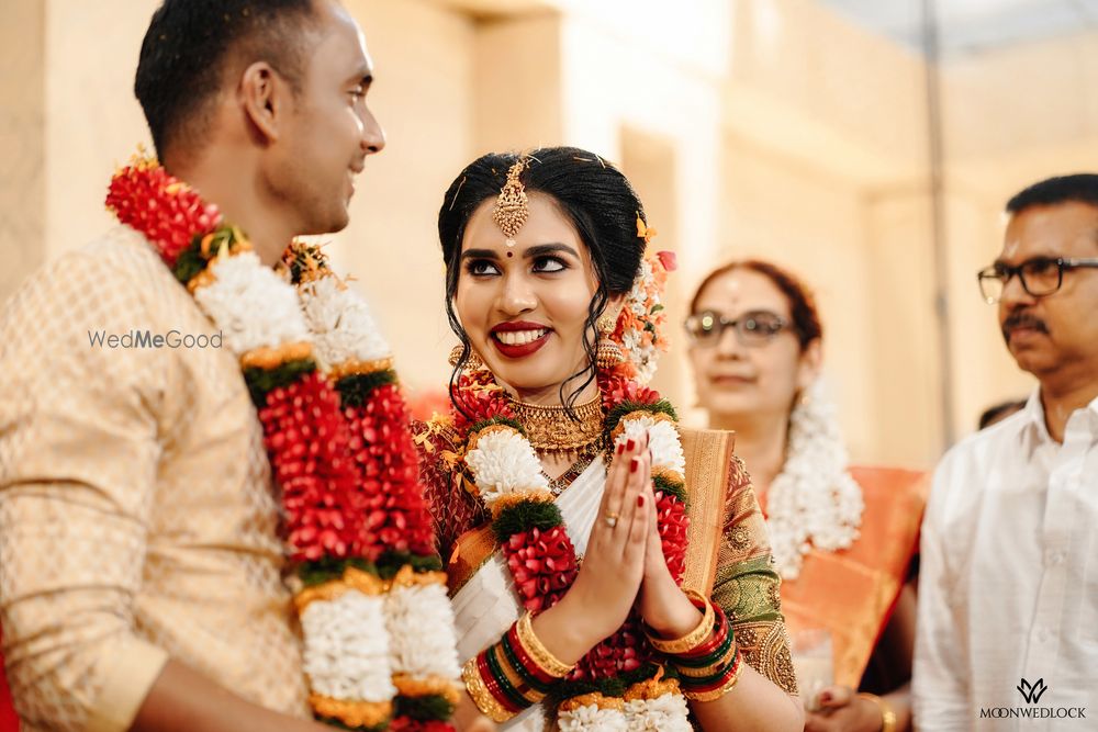 Photo From Vibrant wedding day of Abhirami & Sankar! - By MoonWedLock Wedding Company