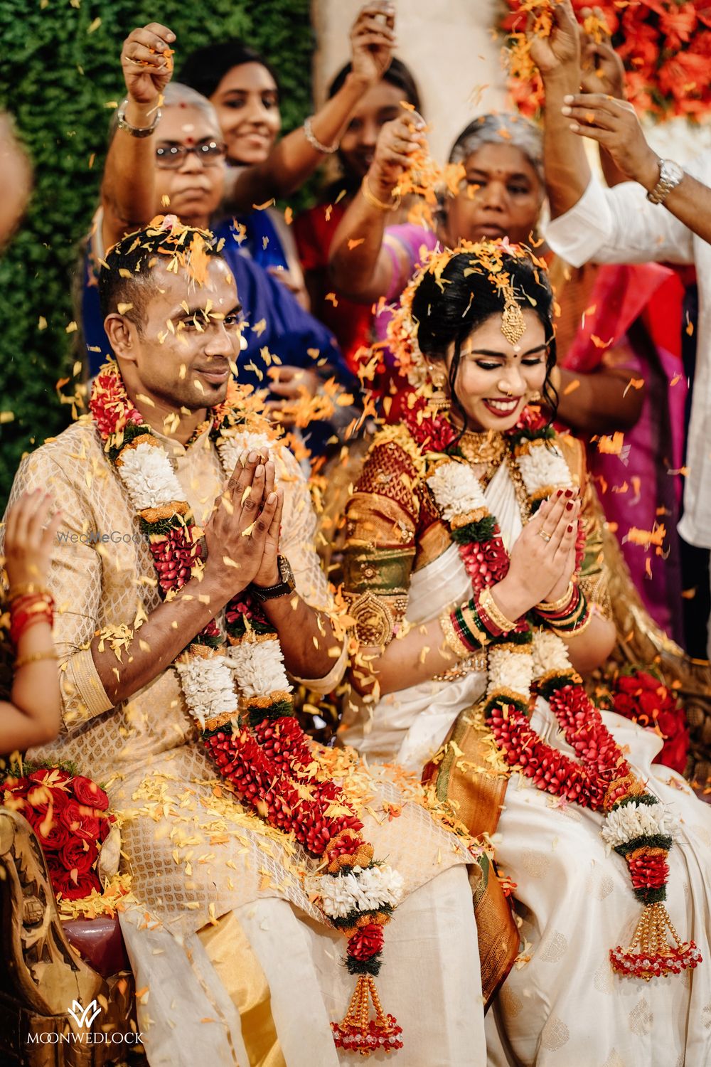 Photo From Vibrant wedding day of Abhirami & Sankar! - By MoonWedLock Wedding Company