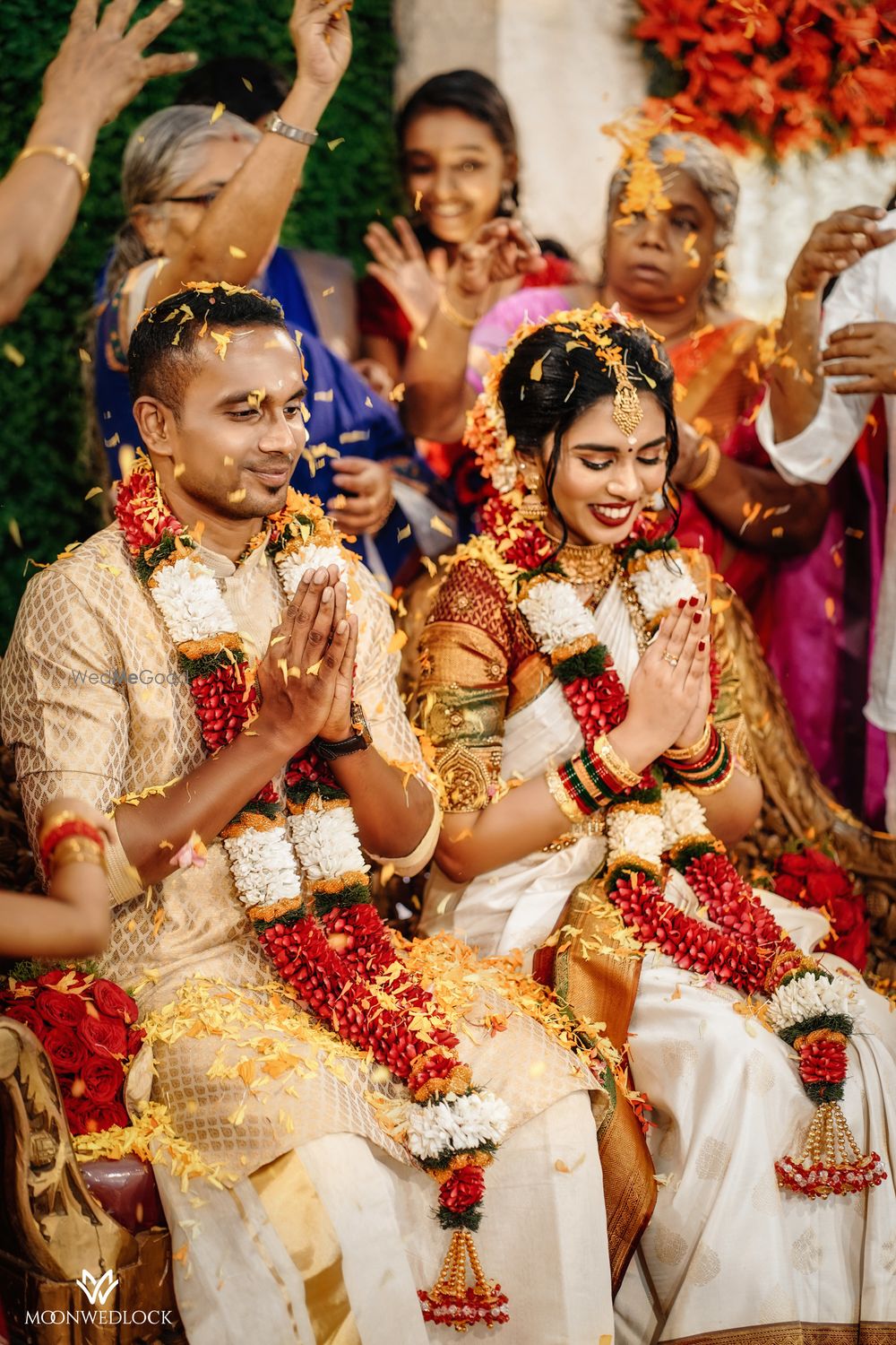 Photo From Vibrant wedding day of Abhirami & Sankar! - By MoonWedLock Wedding Company