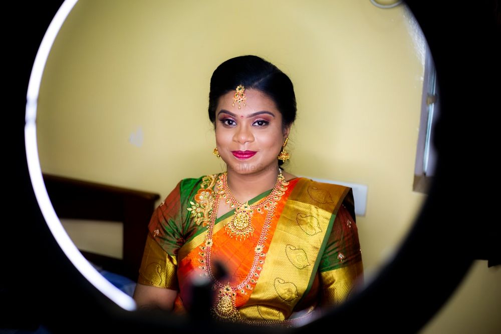 Photo From Engagement brides - By Akshaya Makeup Studio