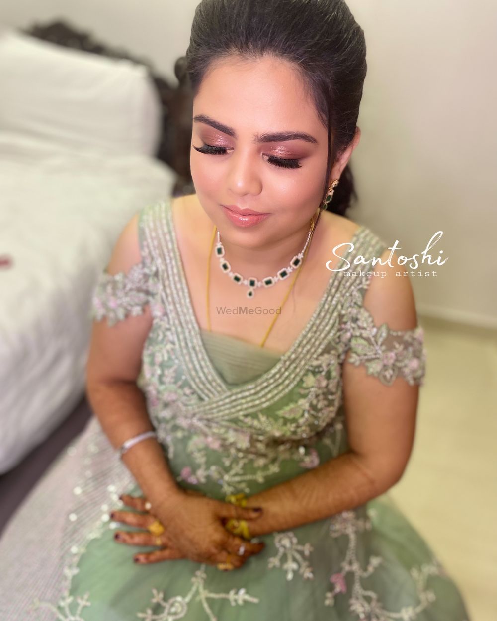 Photo From Pujitha Singh Reception look - By Makeup Artist Santoshi