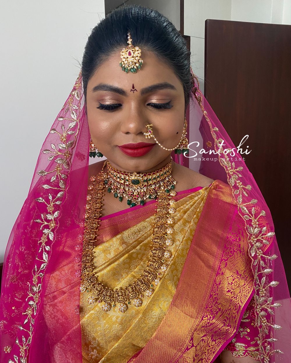 Photo From Vinisha Wedding Look - By Makeup Artist Santoshi