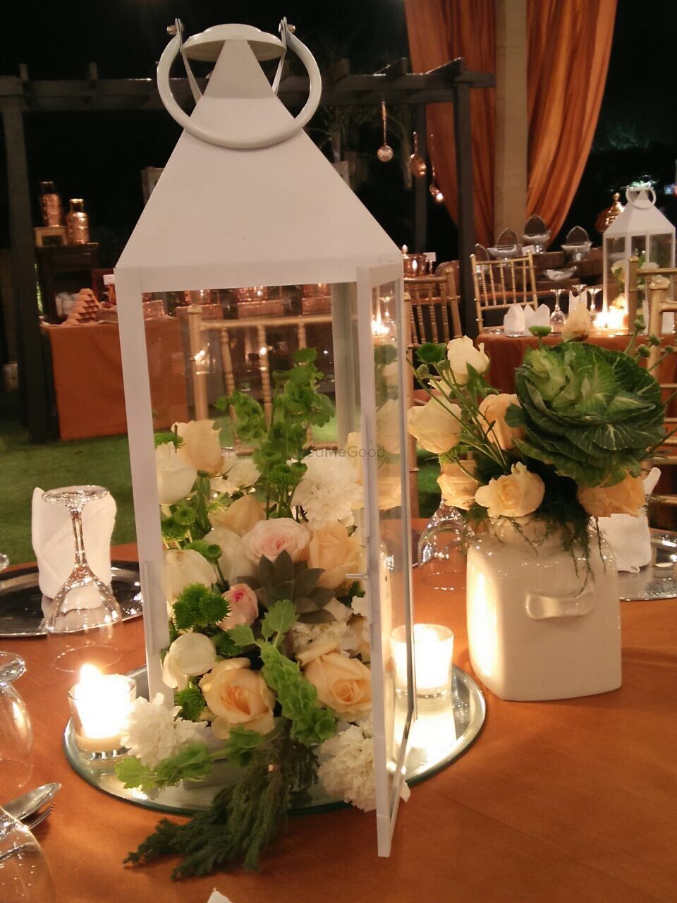 Photo of Floral table centerpieces