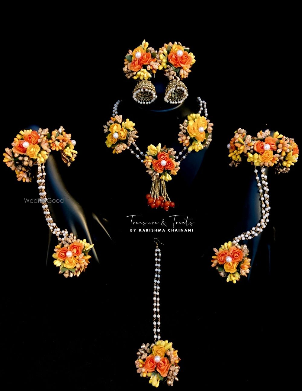 Photo From Floral jewellery - By Treasure & Treats by Karishma