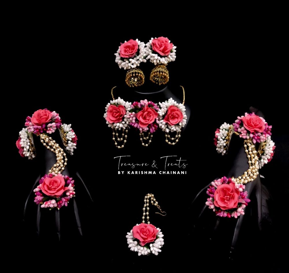 Photo From Floral jewellery - By Treasure & Treats by Karishma