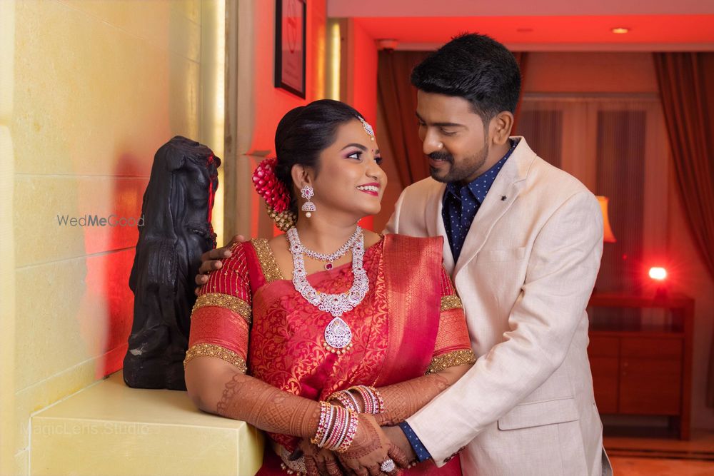 Photo From Preethi & karthikeyan engagement photos - By Magiclens Studio