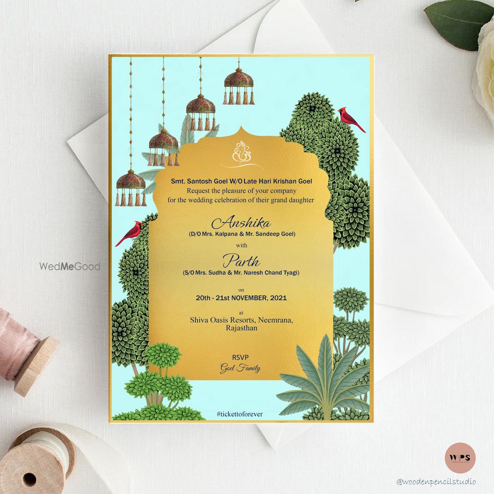 Photo From Anshika & Parth | #Tickettoforever - By Wooden Pencil Studio