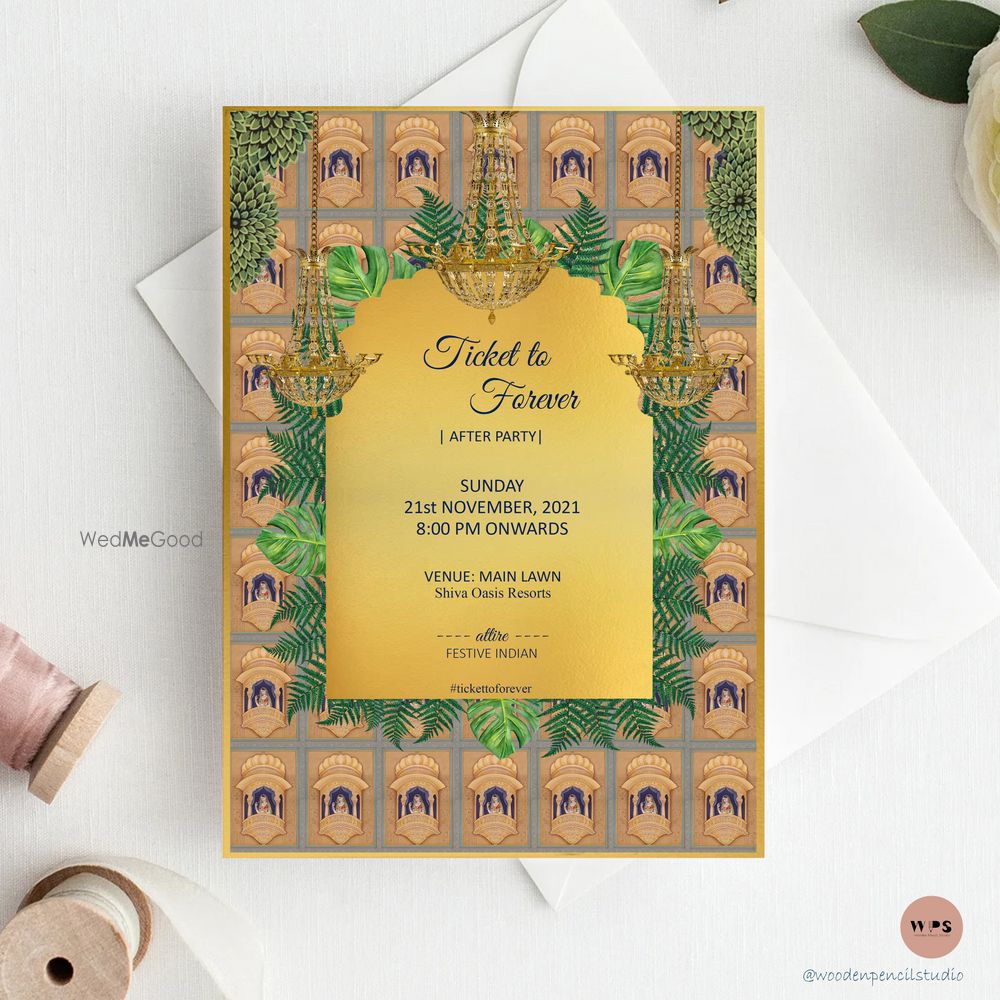 Photo From Anshika & Parth | #Tickettoforever - By Wooden Pencil Studio