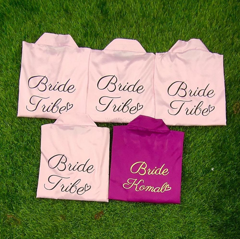 Photo From Personalised Satin Robes  - By Jab We Gift