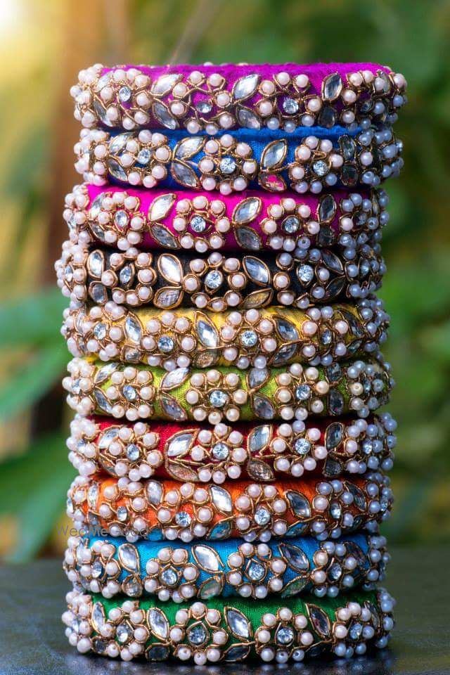 Photo From zardosi bangles as wedding favours - By Barkaat Atelier