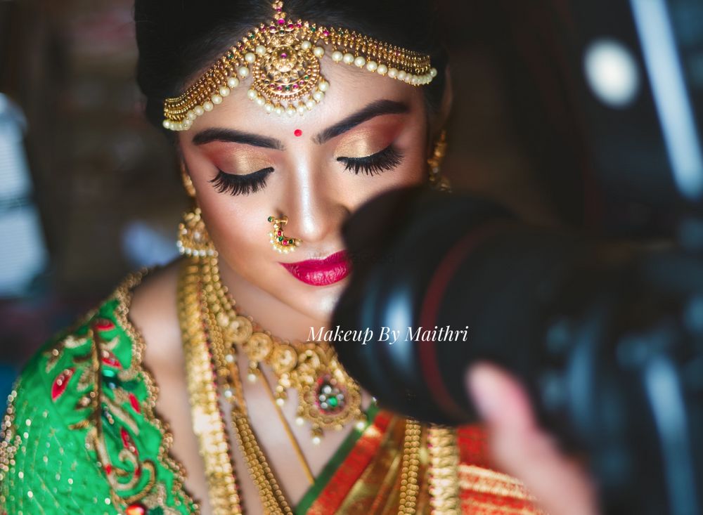 Photo From Chethana’s muhurtham  - By Makeup By Maithri