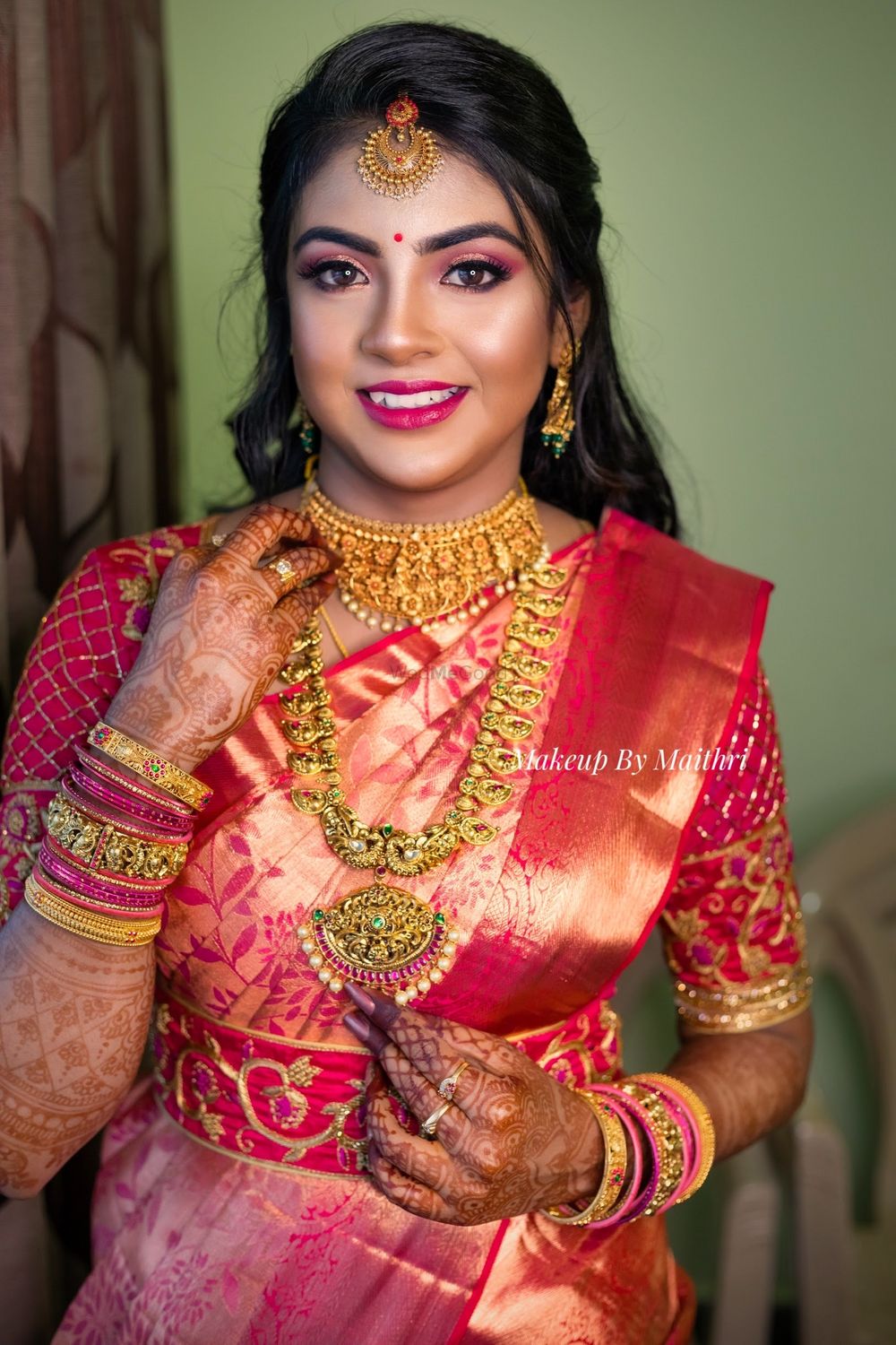 Photo From Chethana’s reception  - By Makeup By Maithri