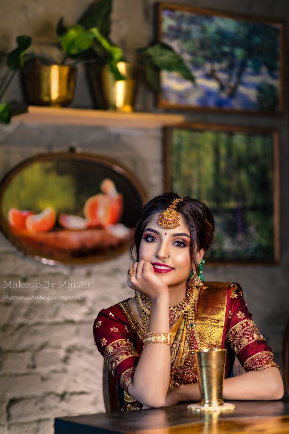 Photo From Riha’s muhurtham look  - By Makeup By Maithri