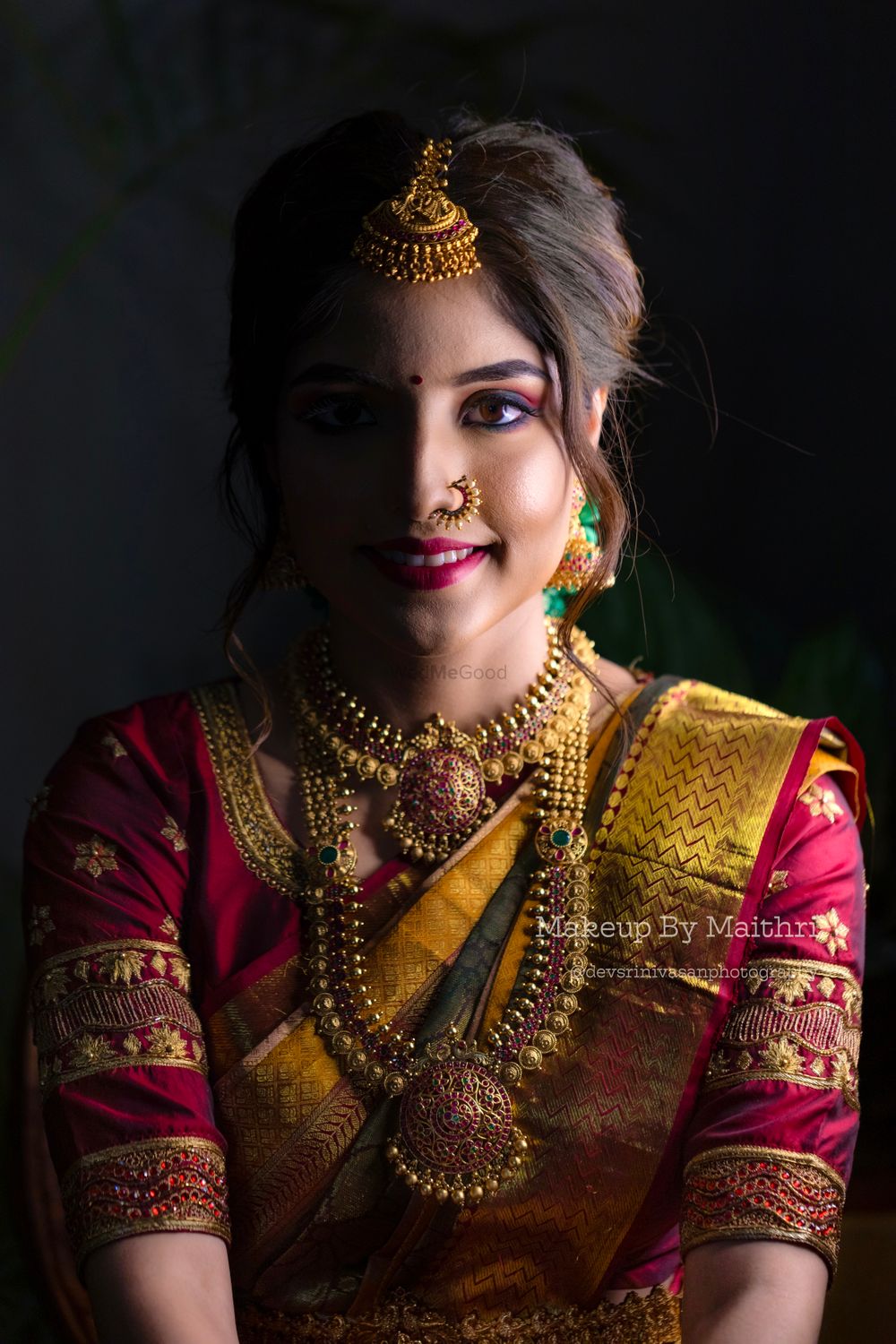 Photo From Riha’s muhurtham look  - By Makeup By Maithri