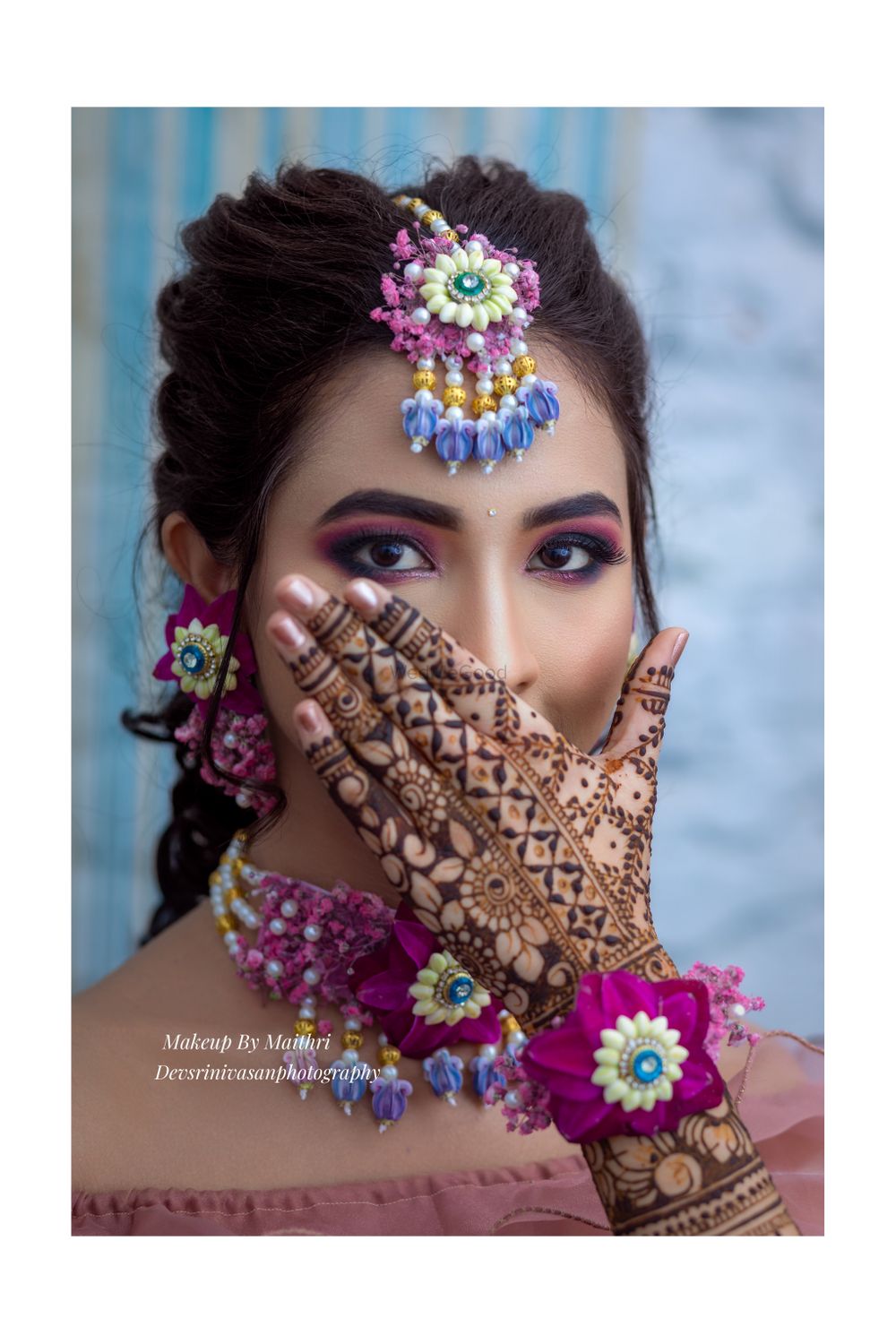 Photo From Mehendi look  - By Makeup By Maithri