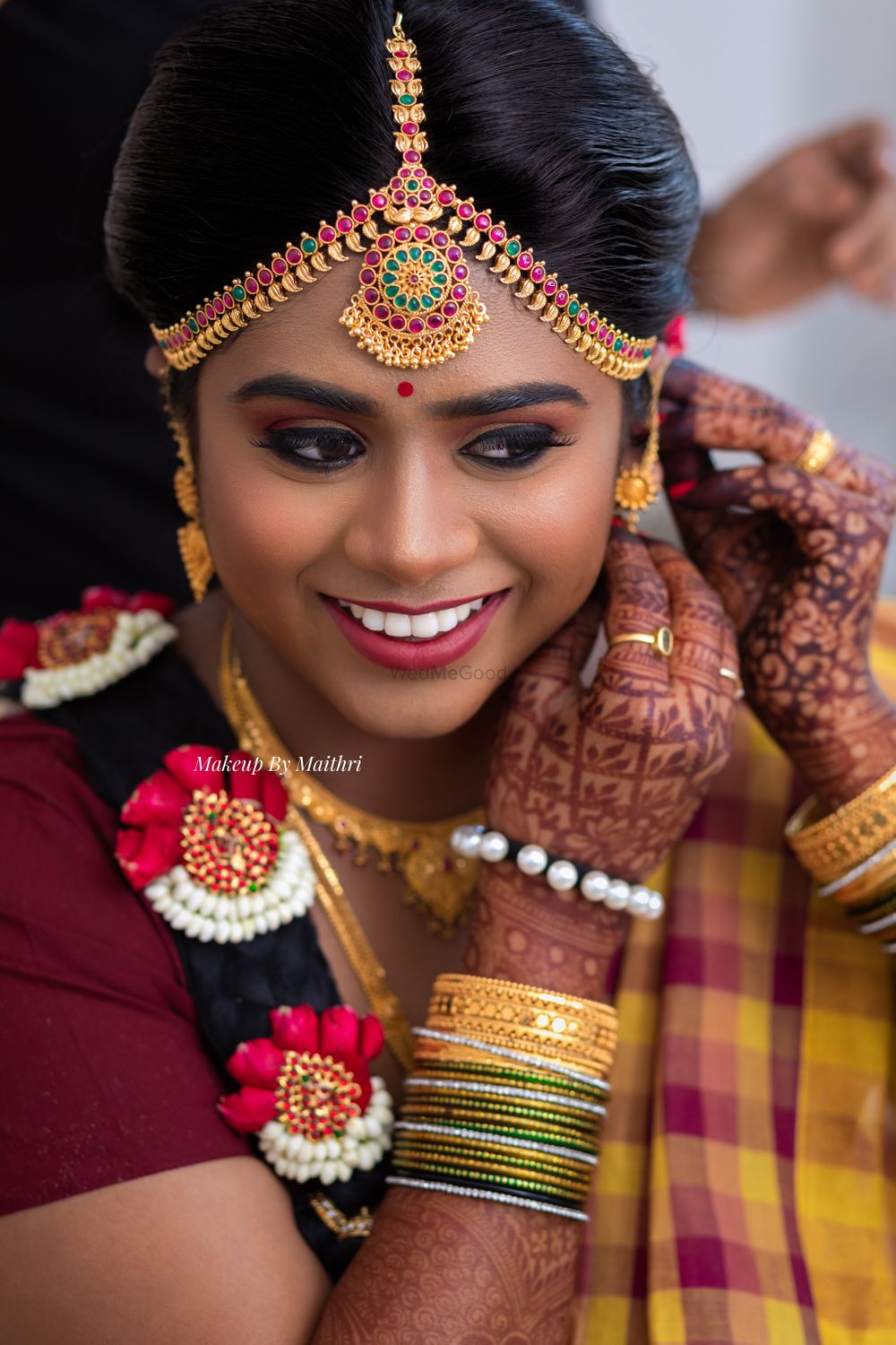 Photo From Swapna’s Tamil wedding look  - By Makeup By Maithri