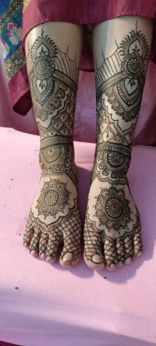 Photo From Bride Leg - By Yasheen Mehandi Artist