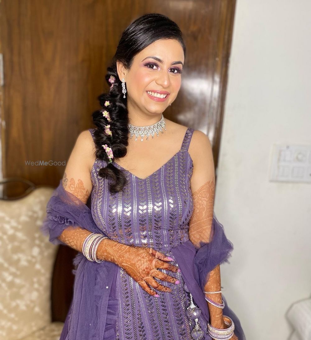 Photo From Vaishali on her roka and reception  - By Makeup Journey With Aditi