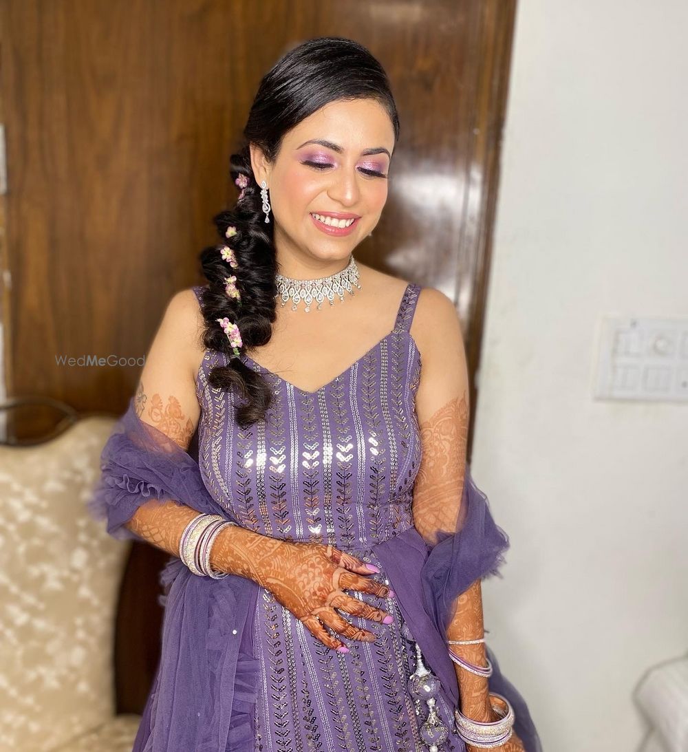 Photo From Vaishali on her roka and reception  - By Makeup Journey With Aditi