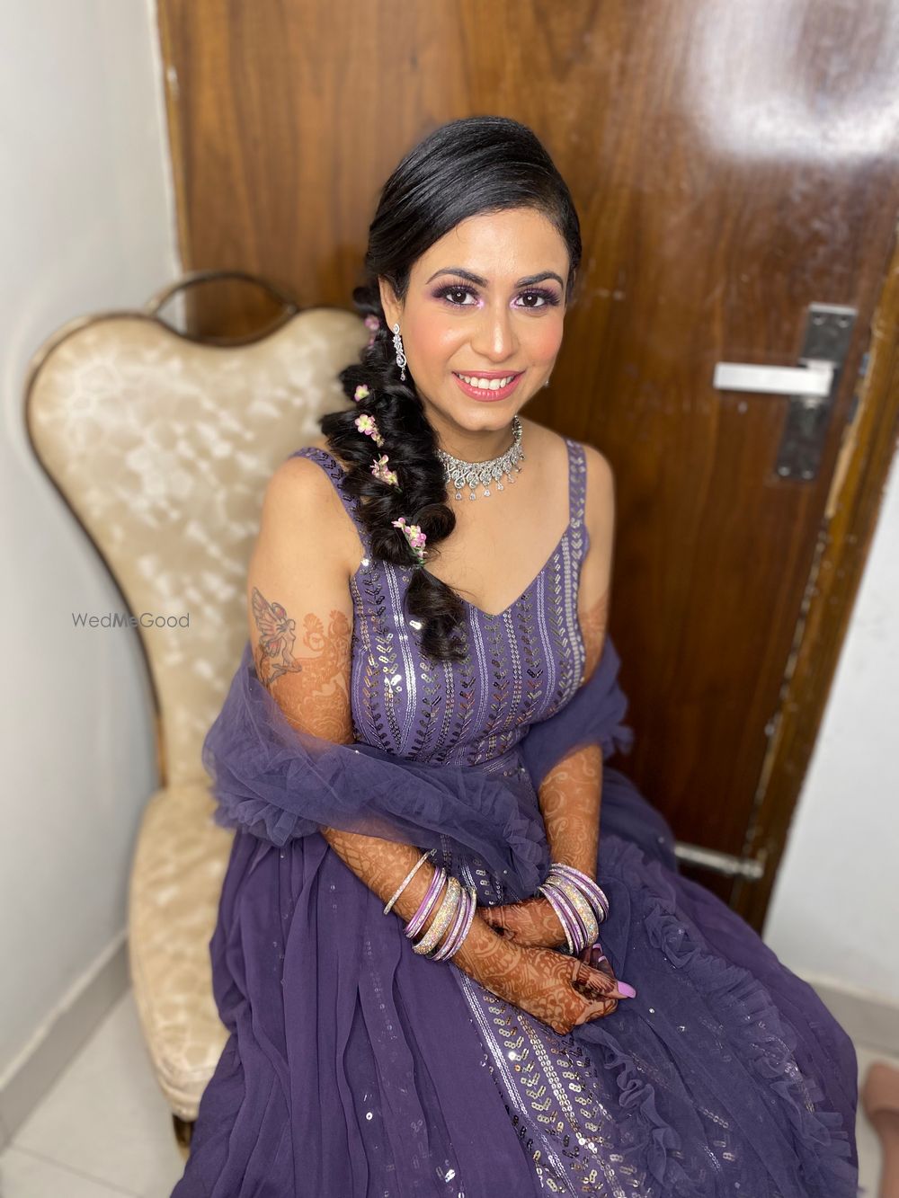 Photo From Vaishali on her roka and reception  - By Makeup Journey With Aditi