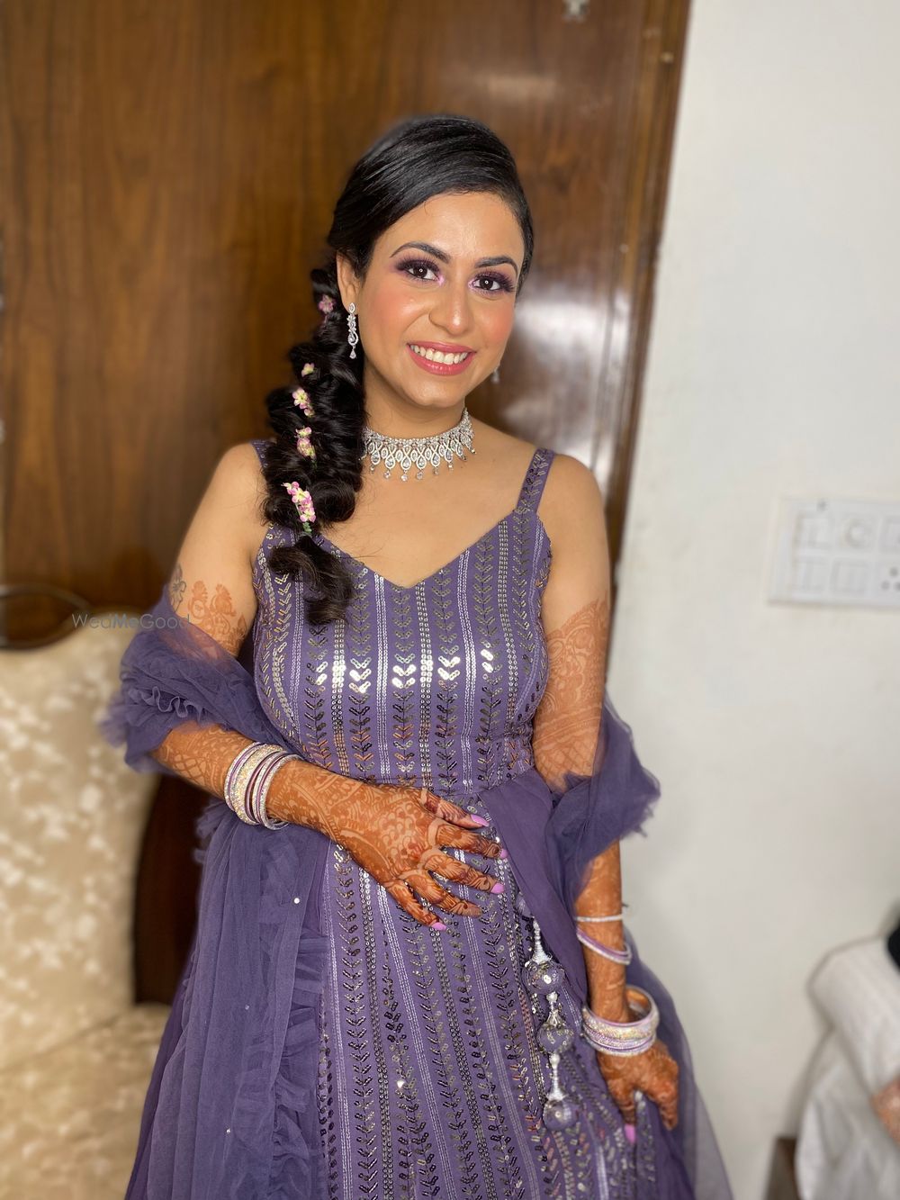 Photo From Vaishali on her roka and reception  - By Makeup Journey With Aditi