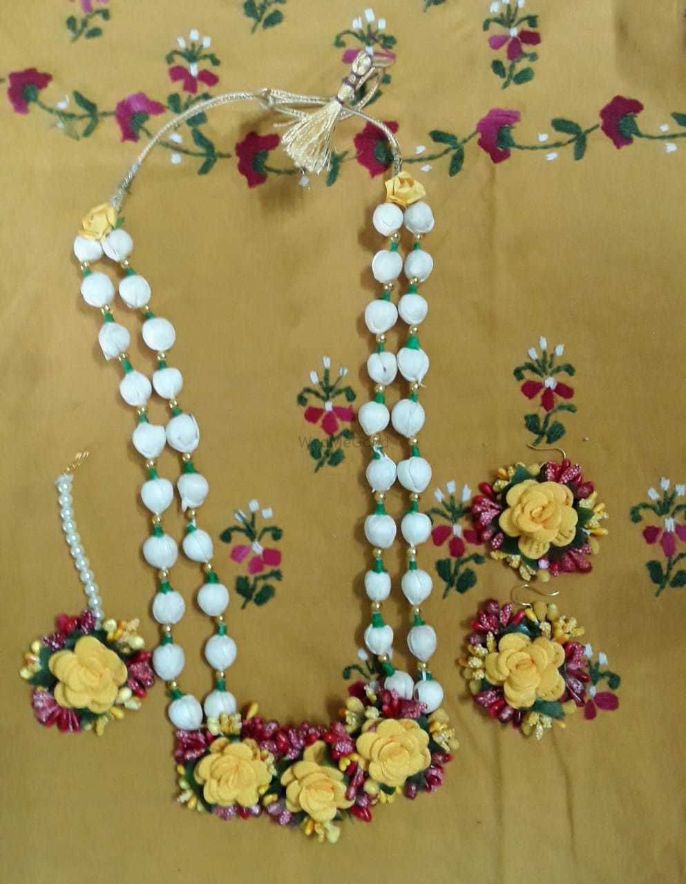 Photo From Haldi/Mehendi ceremomy - By Vandana Art Jewellery