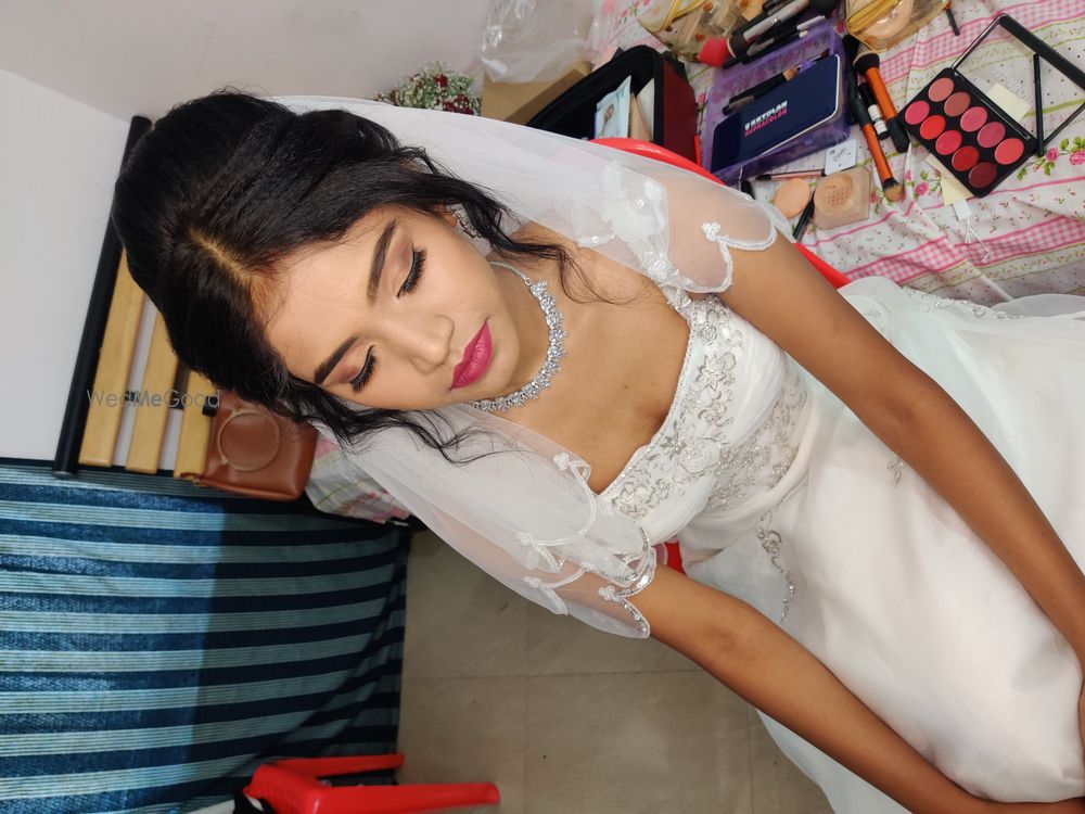 Photo From Beulha Christian wedding look... - By Makeover by Roshitha