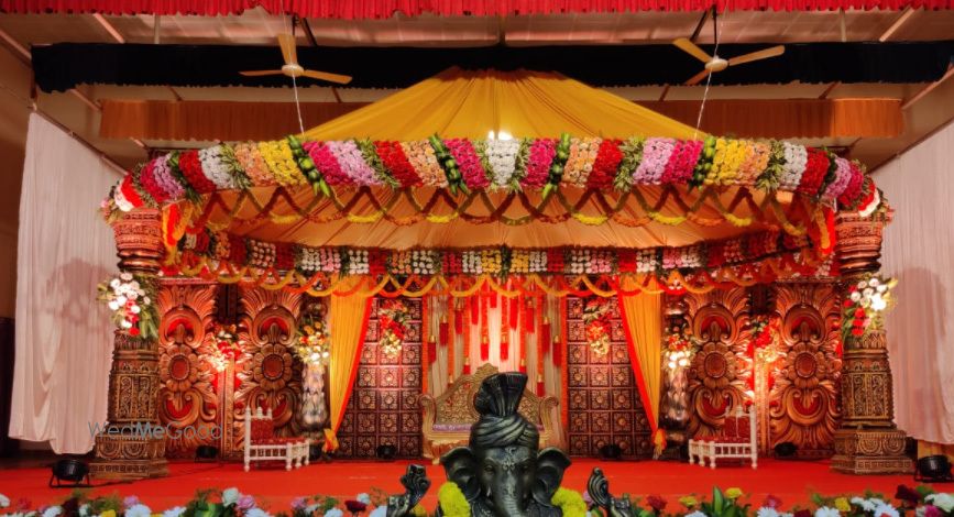 Photo From Mantapa-Mandap Setting2 - By Shine Events - Wedding Stage Decorators