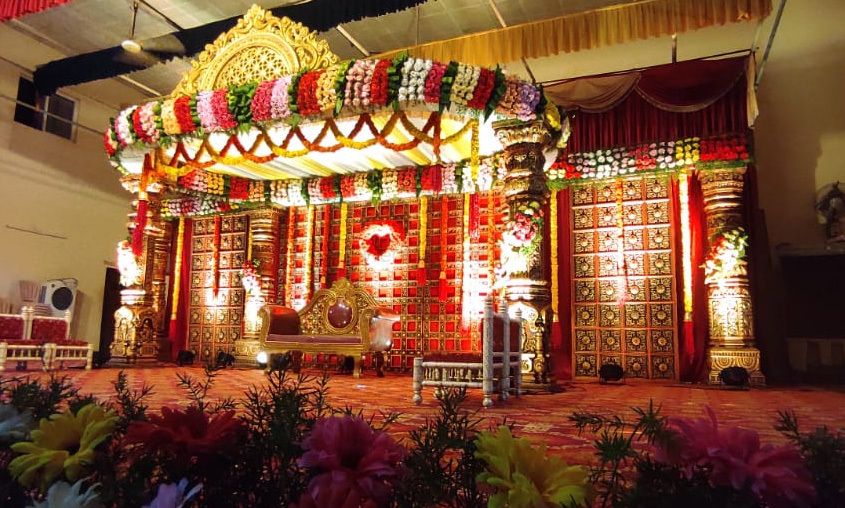 Photo From Mantapa - mandap Setting3 - By Shine Events - Wedding Stage Decorators