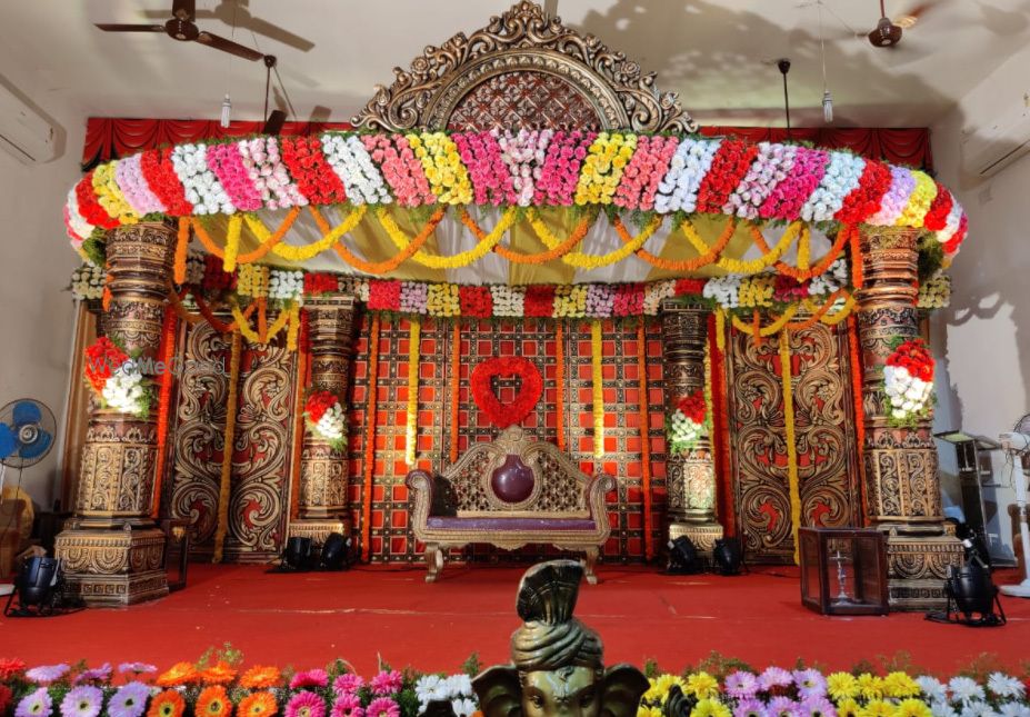 Photo From Mantapa - mandap Setting3 - By Shine Events - Wedding Stage Decorators