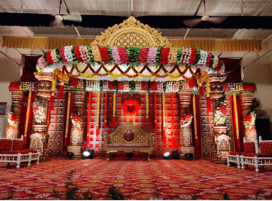 Photo From Mantapa - mandap Setting3 - By Shine Events - Wedding Stage Decorators