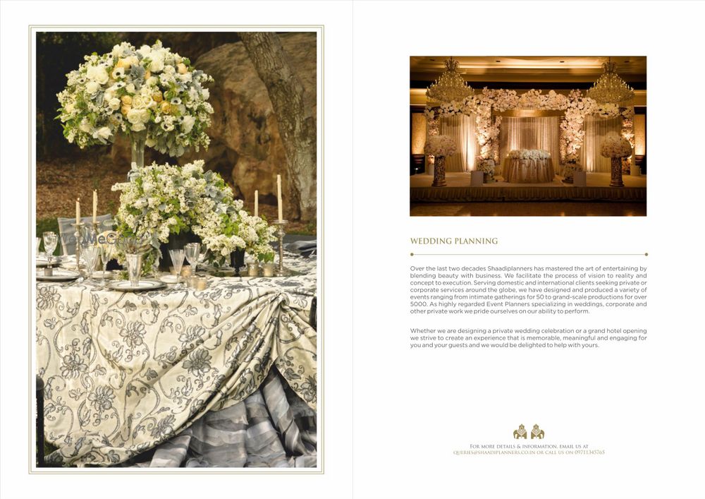 Photo From Our Company Brochure  - By ShaadiPlanners