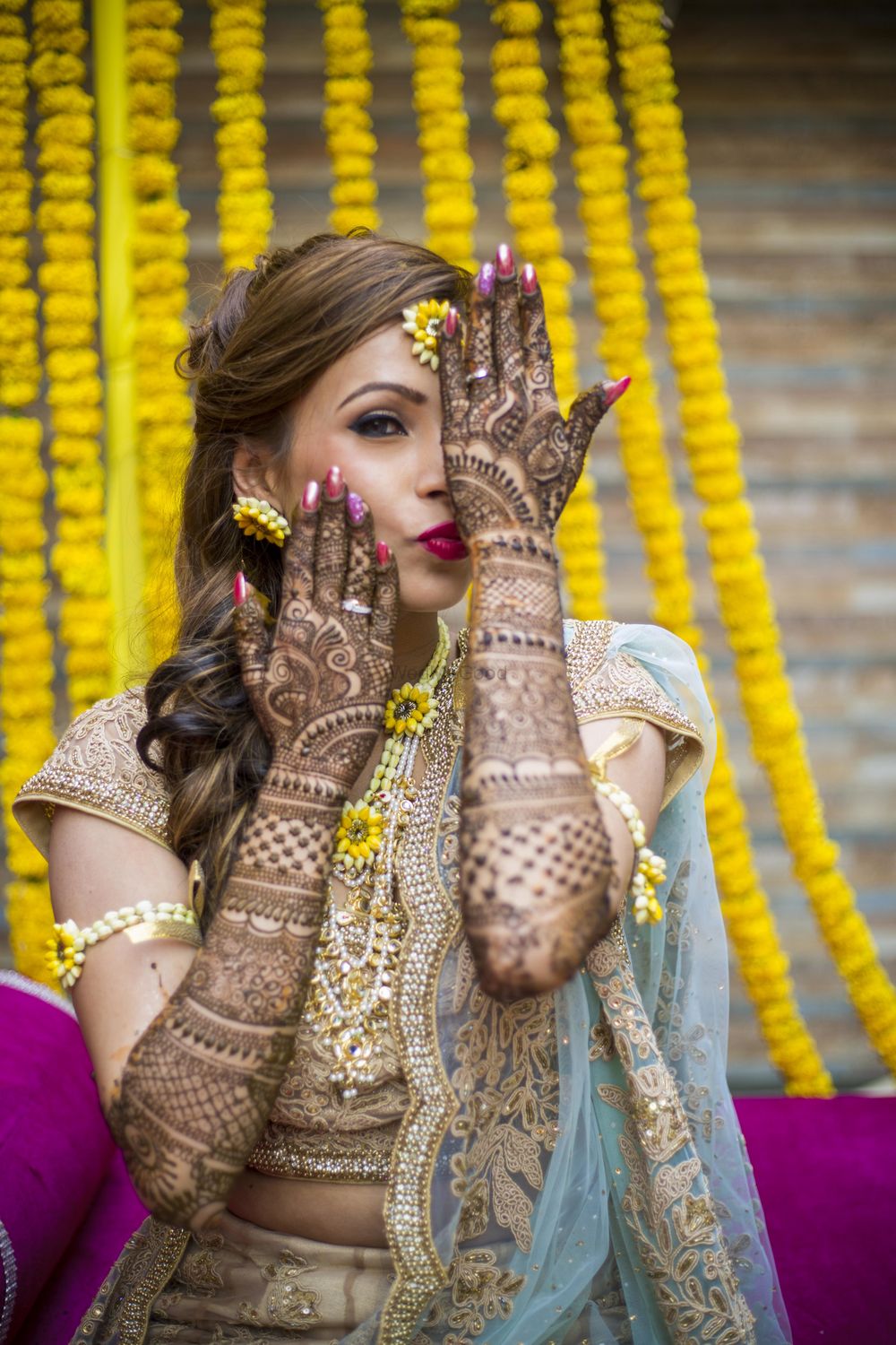 Photo From Haldi & Mehendi Brides - By Fabulous Faces By Disha
