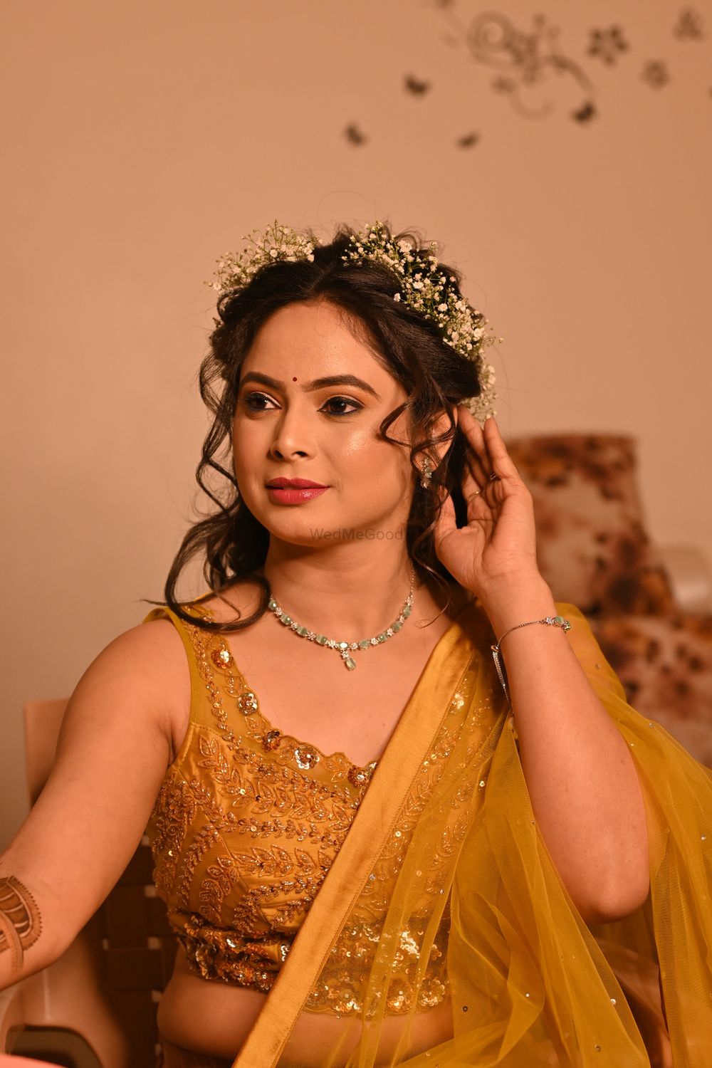 Photo From Mehndi/Haldi Makeover - By Aster Makeup Artistry 