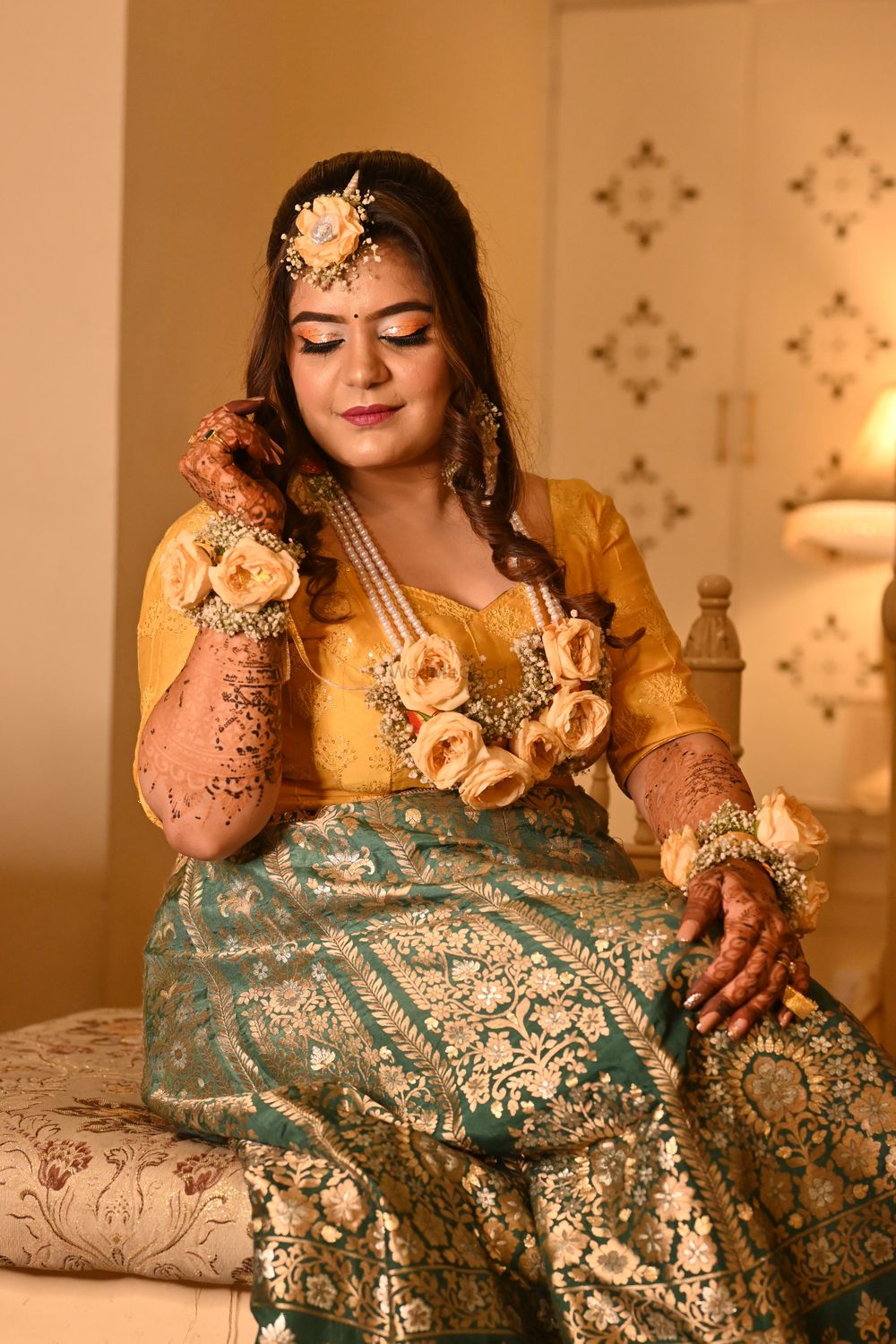 Photo From Mehndi/Haldi Makeover - By Aster Makeup Artistry 