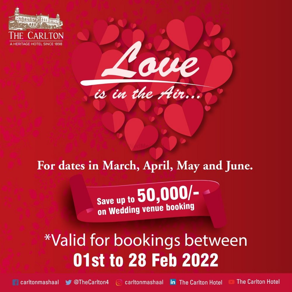 Photo From Valentine's Month Offer: Save up to ₹50,000 - By The Carlton Hotel