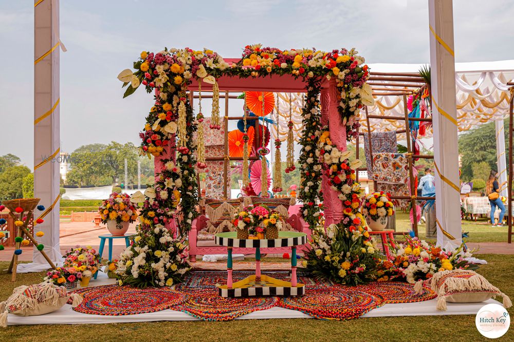 Photo From Mexican Boho theme Mehendi - By Hitchkey Weddings