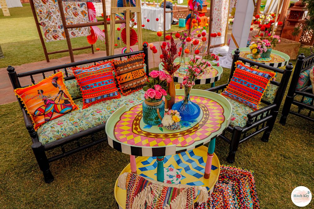 Photo From Mexican Boho theme Mehendi - By Hitchkey Weddings