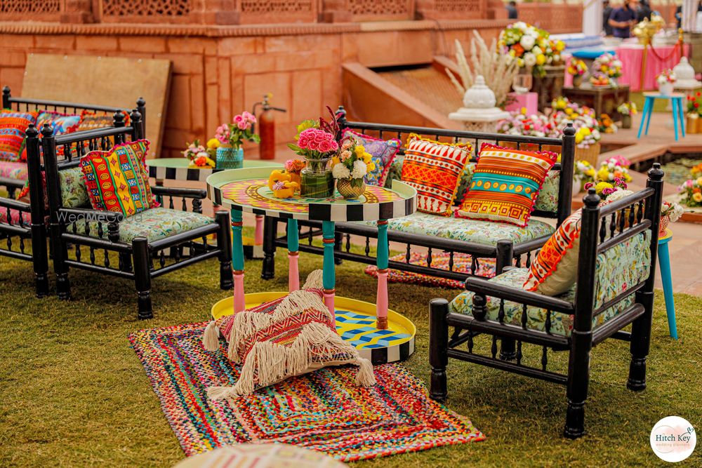 Photo From Mexican Boho theme Mehendi - By Hitchkey Weddings